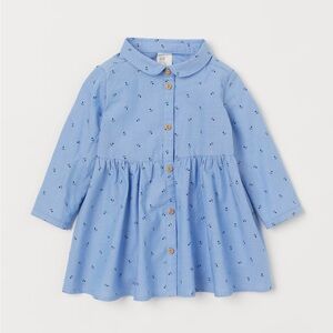 H&M cotton shirt dress